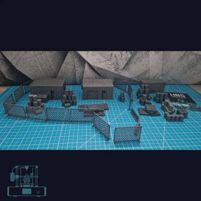 The Compound is a 3D printable terrain set...