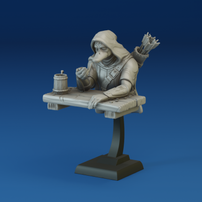 Busts designed and digital sculpted by Mike...