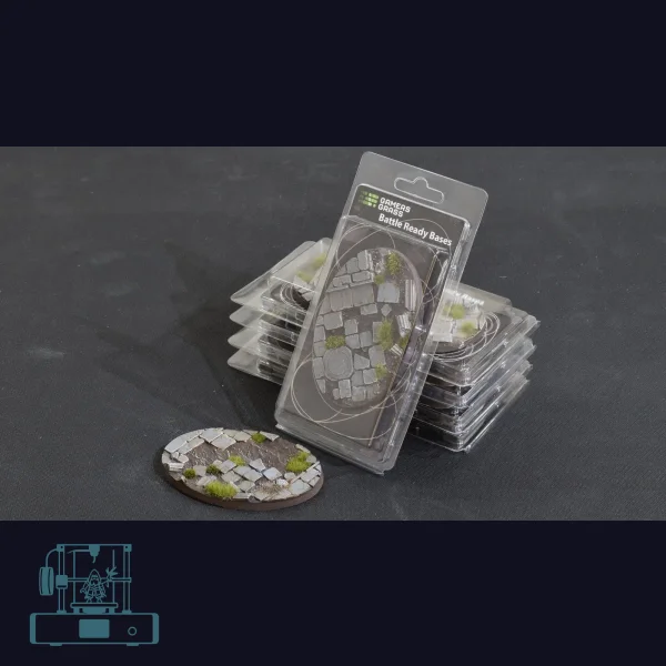 Temple Bases, Oval 105mm (x1)