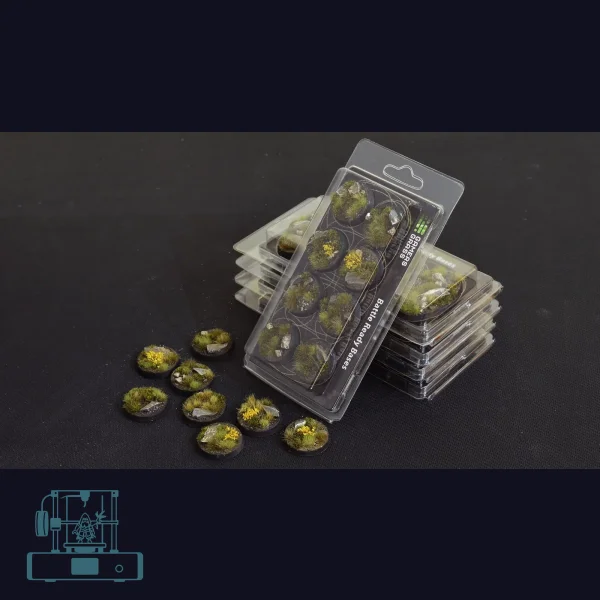 Highland Bases, Round 32mm (x8)