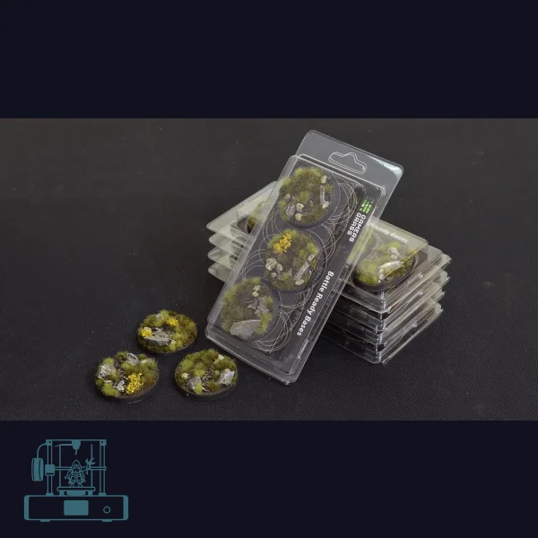 Highland Bases, Round 50mm (x3)