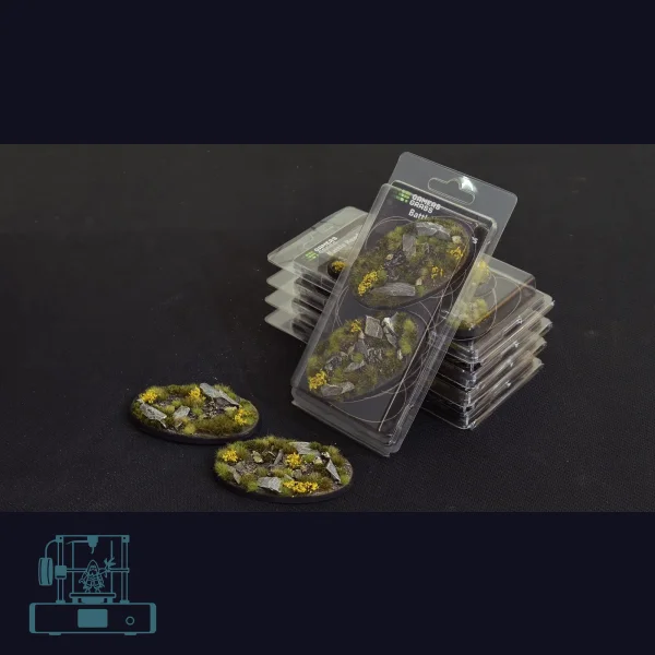 Highland Bases, Oval 90mm (x2)