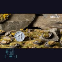 Highland Bases, Round 28mm (x8)