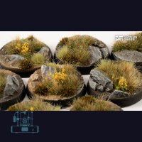 Highland Bases, Round 28mm (x8)