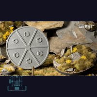 Highland Bases, Round 90mm (x1)