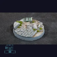 Urban Warfare Bases, Round 50mm (x3)