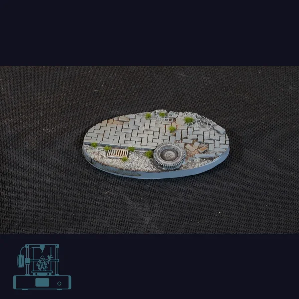 Urban Warfare Bases, Oval 90mm (x2)