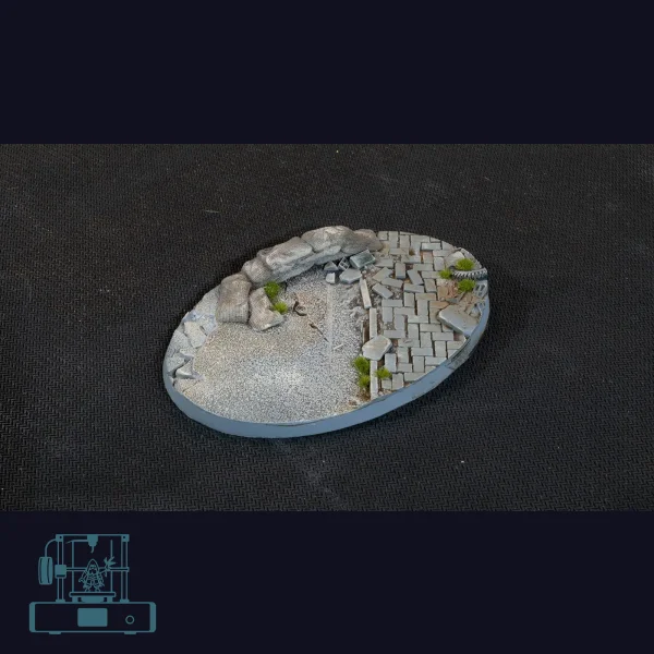 Urban Warfare Bases, Oval 105mm (x1)