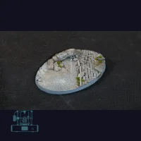 Urban Warfare Bases, Oval 105mm (x1)