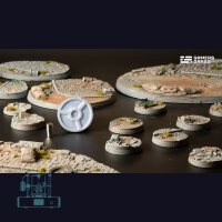 Urban Warfare Bases, Round 28mm (x8)