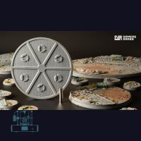 Urban Warfare Bases, Round 90mm (x1)