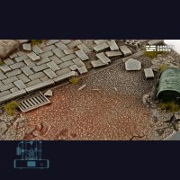 Urban Warfare Bases, Round 90mm (x1)