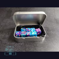 Würfelset (Farbe türkis lila)