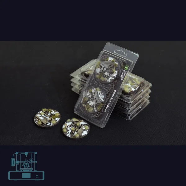 Winter Bases, Round 60mm (x2)