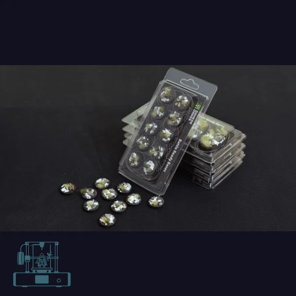 Winter Bases, Round 25mm (x10)