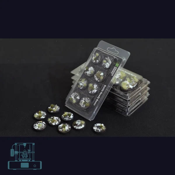 Winter Bases, Round 32mm (x8)