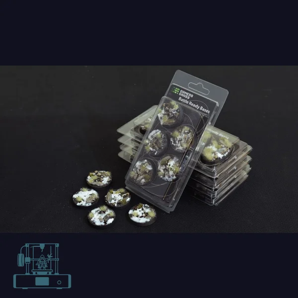 Winter Bases, Round 40mm (x5)