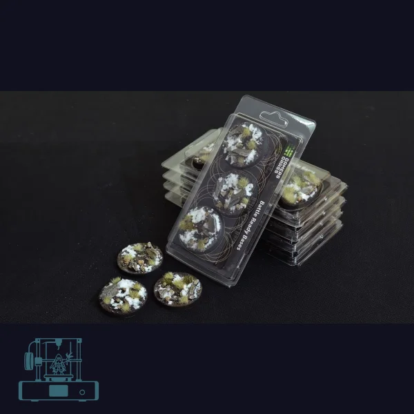 Winter Bases, Round 50mm (x3)