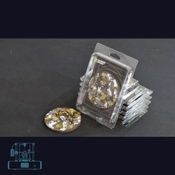 Winter Bases, Round 100mm (x1)