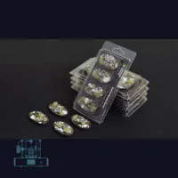 Winter Bases, Oval 60mm (x4)