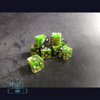 Würfelset (Farbe Plague Green Black)