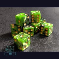 Würfelset (Farbe Plague Green Black)