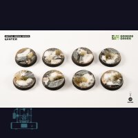 Winter Bases, Round 28mm (x8)