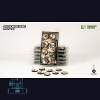 Winter Bases, Round 28mm (x8)