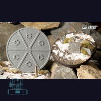 Winter Bases, Round 90mm (x1)