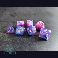 Würfelset (Farbe magenta lila)