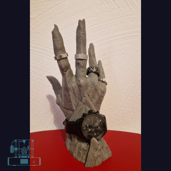 HBS Individual: Gothic Schmuckständer Typ "Hand offen"