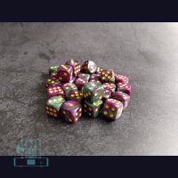 Würfelset (Farbe grün lila)