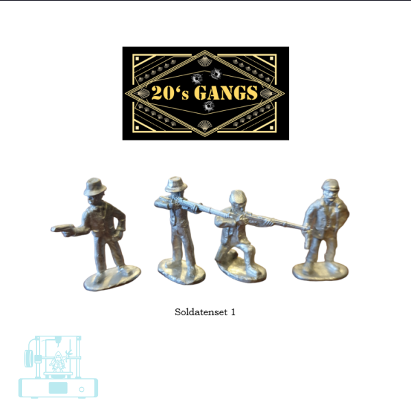 Miniaturenset Soldaten 1