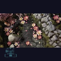 Lotus Flower Laser Plant