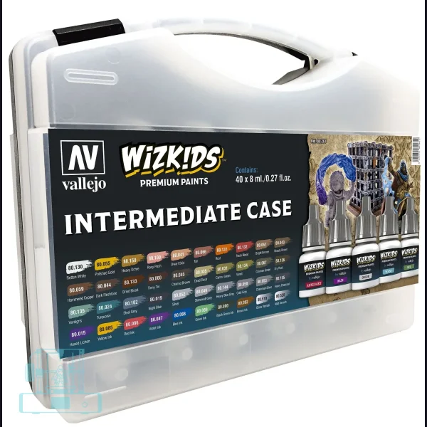 Vallejo Wizkids Premium Paints Intermediate Case