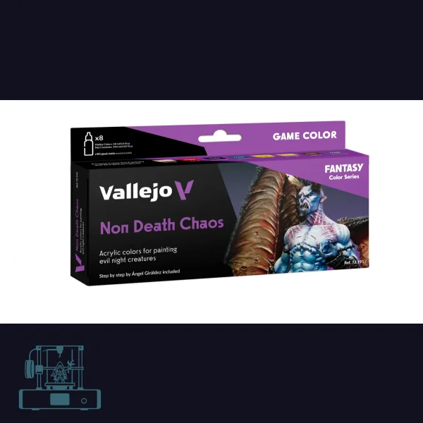 Vallejo Game Color - Non Death Chaos Set (8 x 18ml)