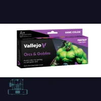 Vallejo Game Color - Orcs & Goblins Set (8 x 18ml)