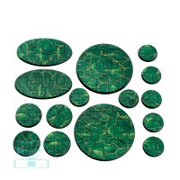GREEN MARBLE INSTABASES  80mm Rund