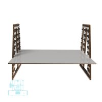 Shelving System for Safe and Sound Magnetic Cases