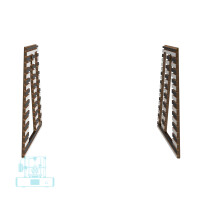 Shelving System for Safe and Sound Magnetic Cases