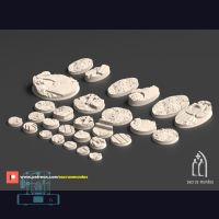 Vertex Tertius Series - 25mm Bases (10)