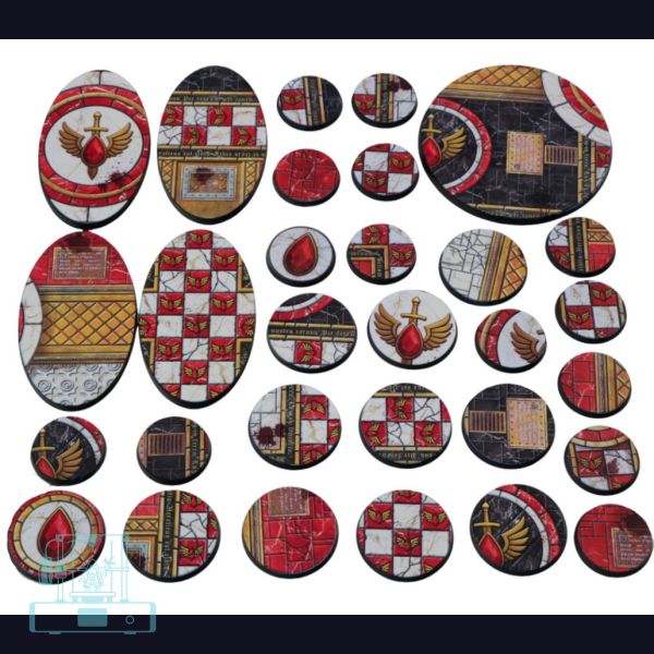 CRIMSON SANCTUARY INSTABASES 60mm RUND