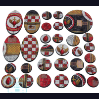 CRIMSON SANCTUARY INSTABASES 32mm RUND