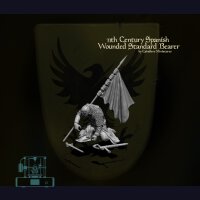 11th Century Wounded Spanish Standard Bearer