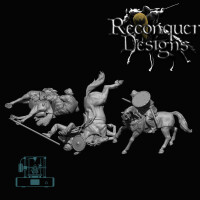 Mounted Almohade Casualties ( 15mm )