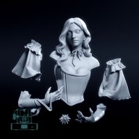 Three Muses Busts - Set (3)