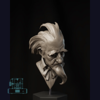 Old Man - Academic Study Bust (1)