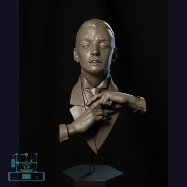 Tie a Tie - Academic Study Bust (1)