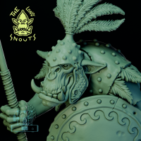 The Longsnouts - Orc Bust - Spearsnout leader (1)