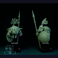 The Longsnouts - Orc Bust - Spearsnout leader (1)